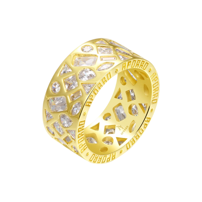 Sacred Window Mosaic Band Ring