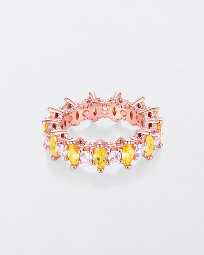 Marquise Cut Puzzle Ring