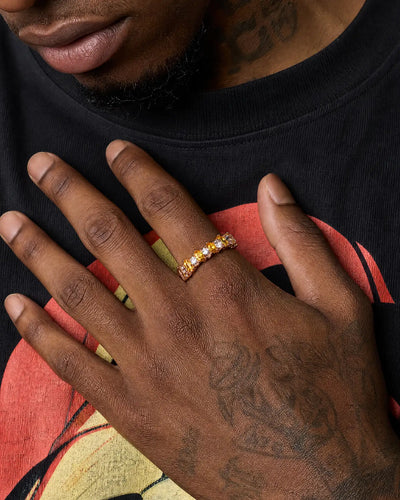 Marquise Cut Puzzle Ring