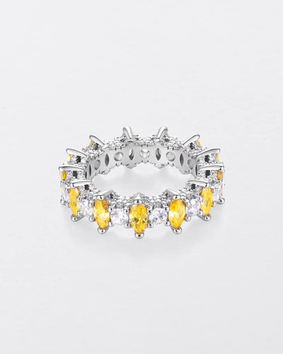 Marquise Cut Puzzle Ring