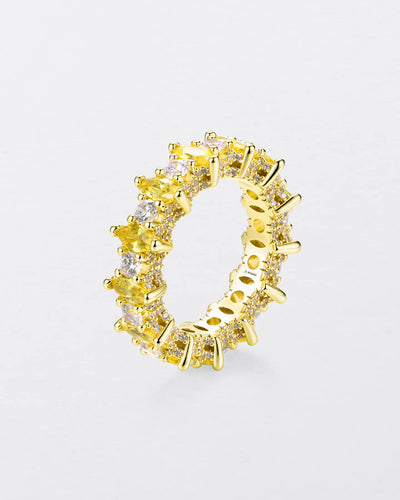 Marquise Cut Puzzle Ring