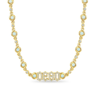 Yellow Gold_Blue Opal