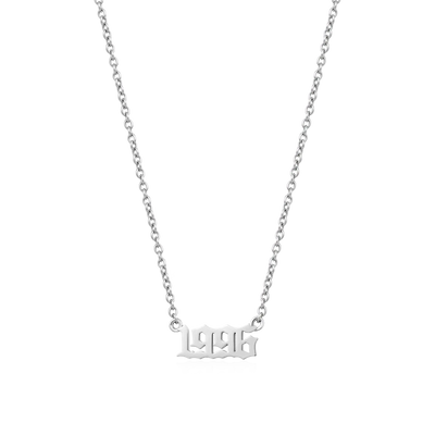 Custom Old English & Manta Name Necklace Set