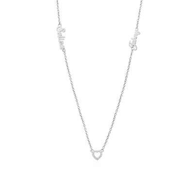 Custom Romantic Name Necklace Set