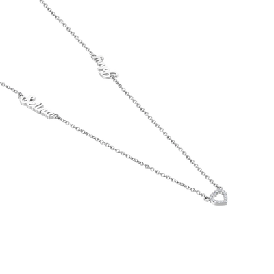 Custom Romantic Name Necklace Set