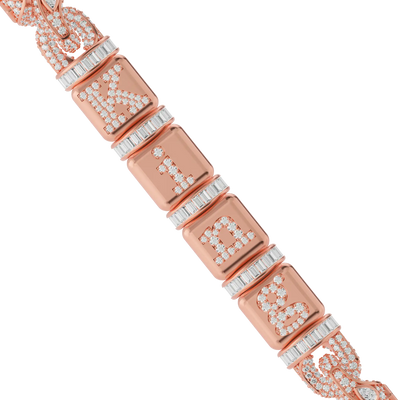 Custom Dice Twisted Rope chain