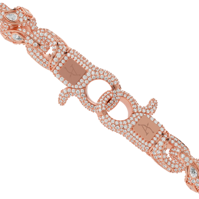 Custom Dice Twisted Rope chain
