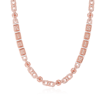 Custom Dice Twisted Rope chain