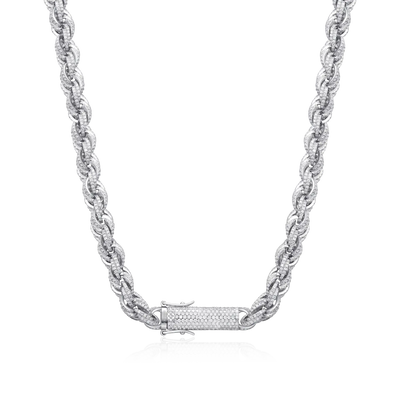 Iced Rope Chain - 8mm