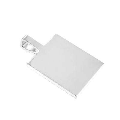 Custom Rectangular Photo Pendant