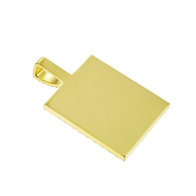 Custom Rectangular Photo Pendant