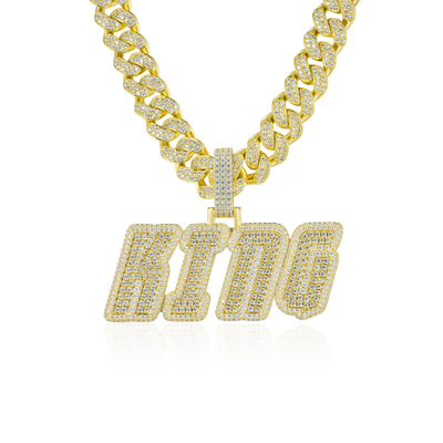 Custom University Name Pendant
