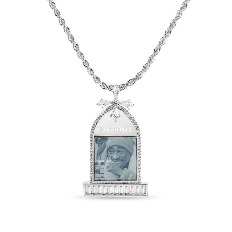 Custom Tombstone Photo Pendant