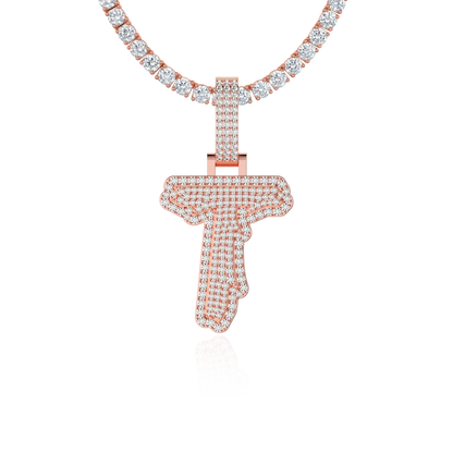 Custom Thorns Font Pendant