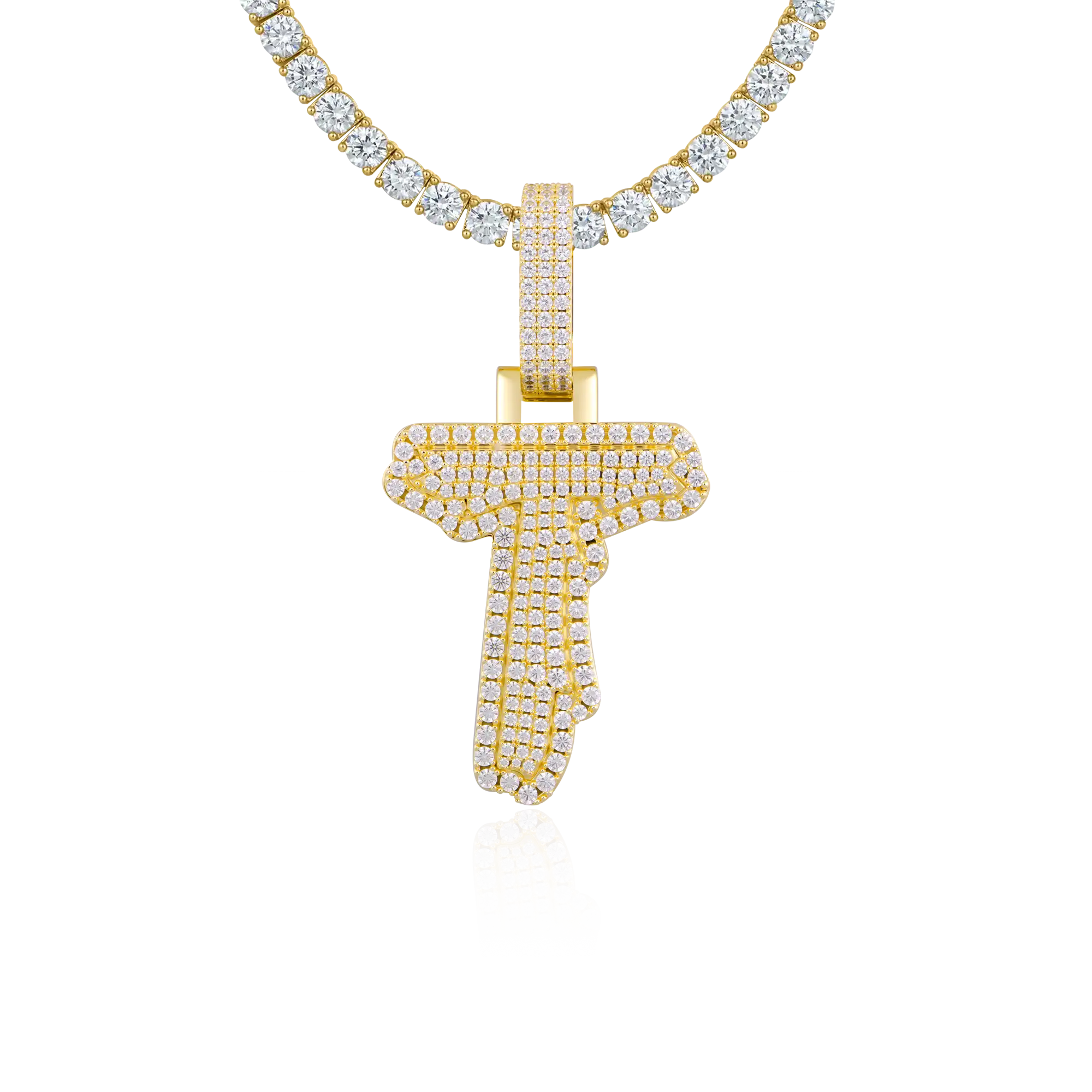 Custom Thorns Font Pendant