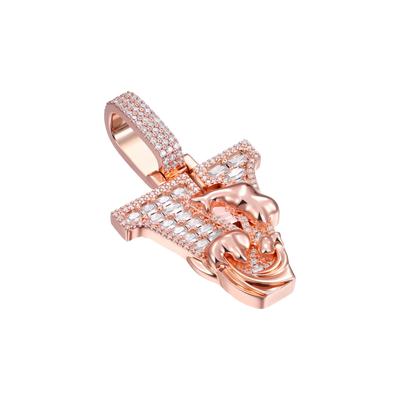Custom Wave Font Pendant