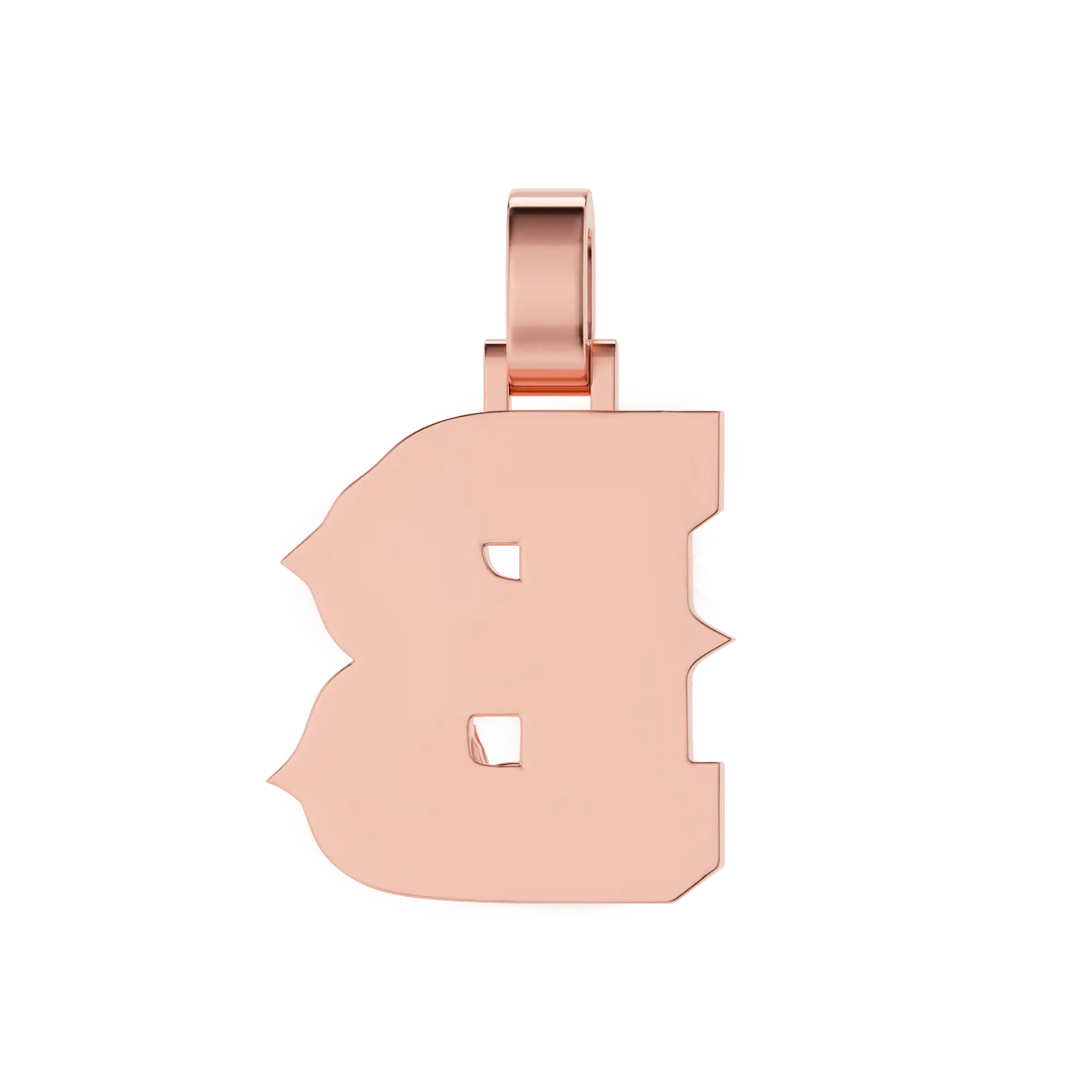 Custom Rose Font Pendant-30mm