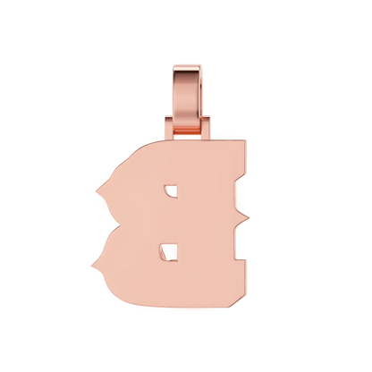 Custom Rose Font Pendant-30mm