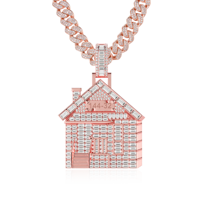 Custom House Photo Pendant