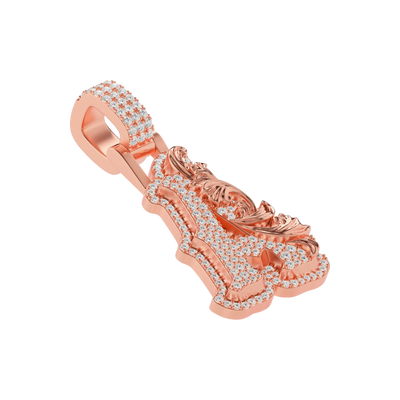 Custom Scroll Script Pendant