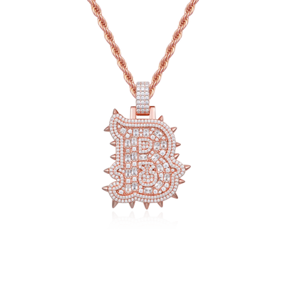 Custom Willow Nail Font Pendant