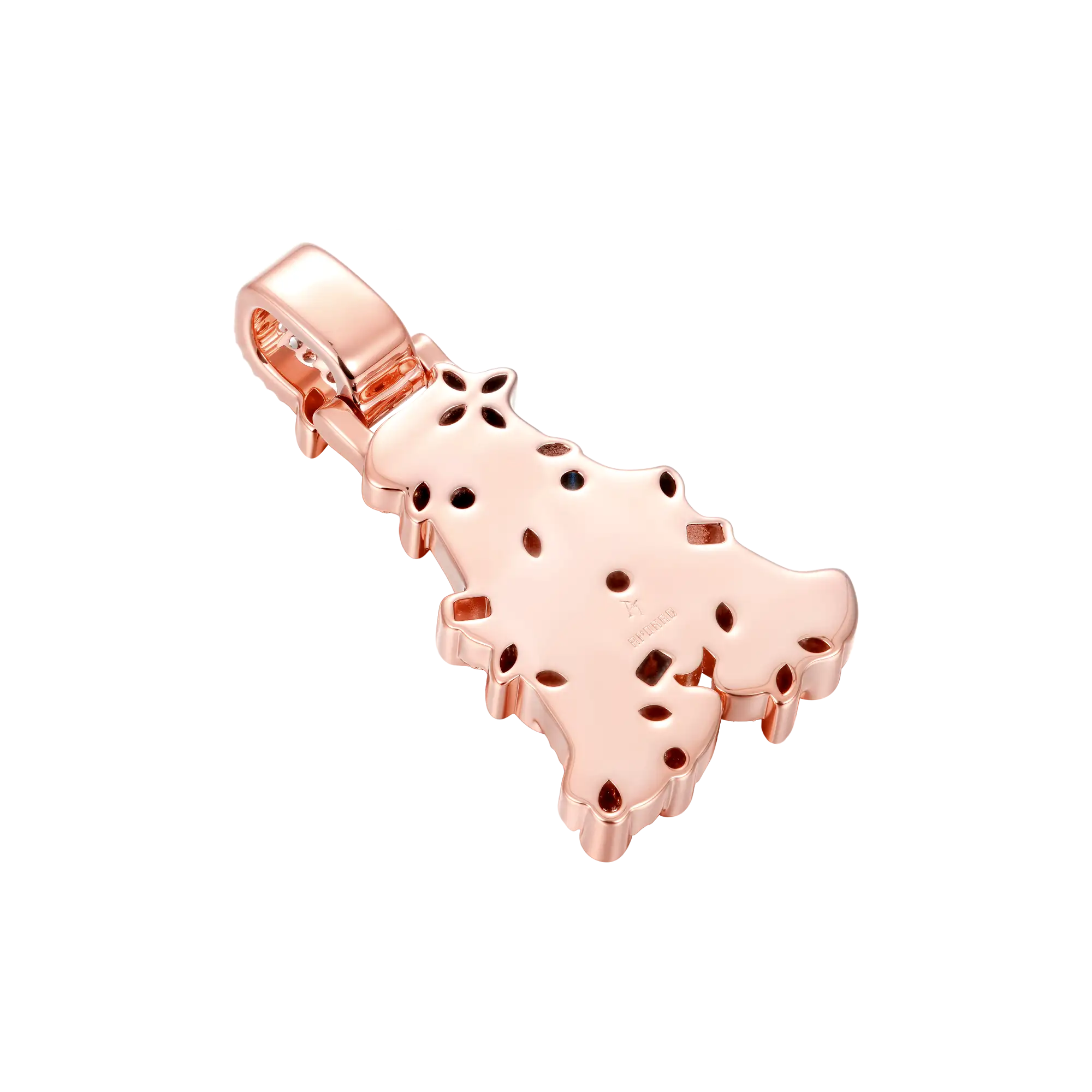 Custom Colored Bosox Font Pendant