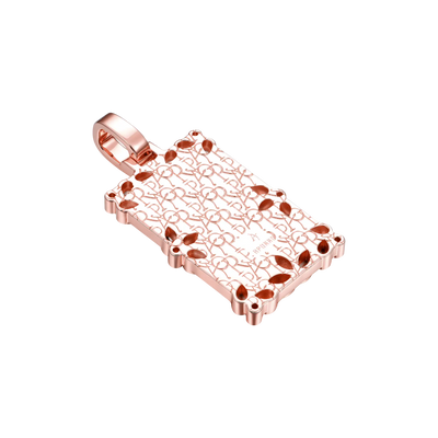 Custom Special Cut Spliced Picture Pendant