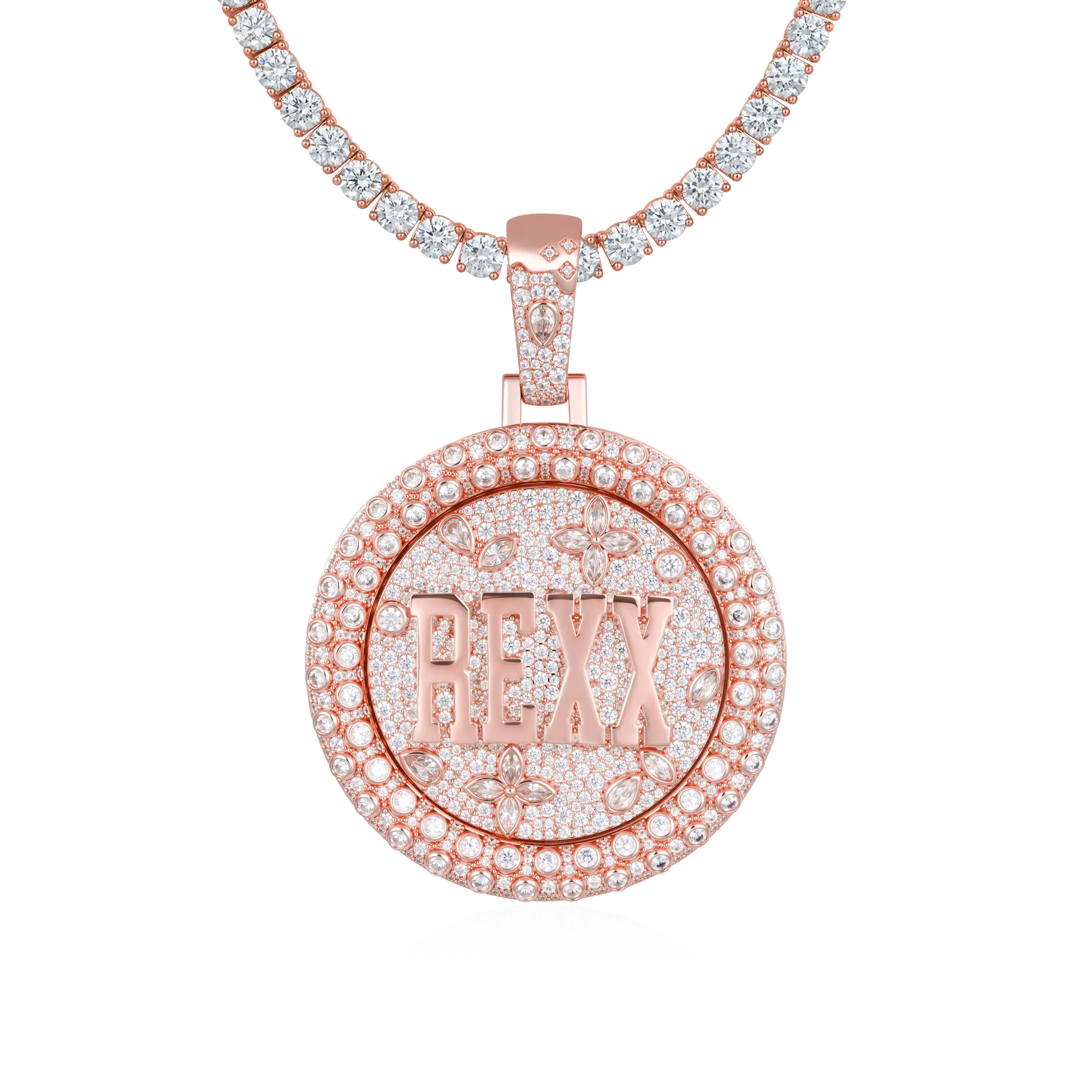 Custom Rotating Disc Pendant - 51mm