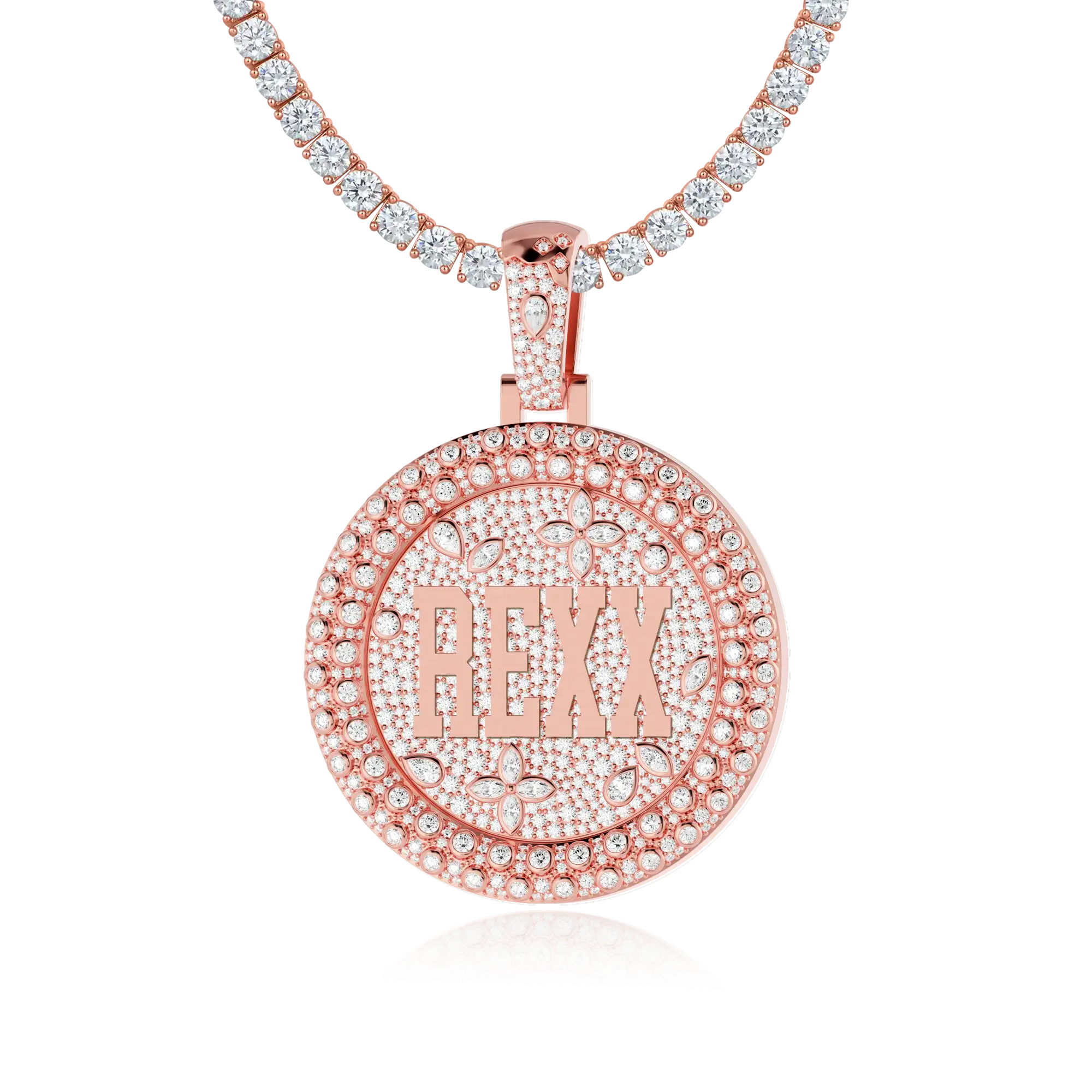 Custom Rotating Disc Pendant-51mm