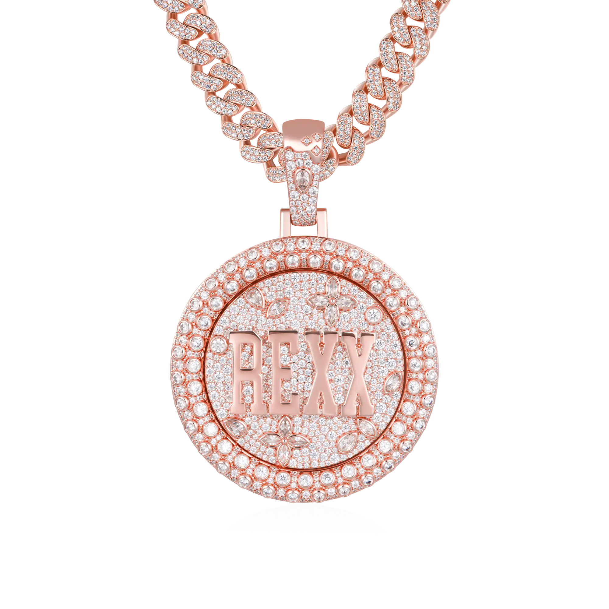 Custom Rotating Disc Pendant - 51mm