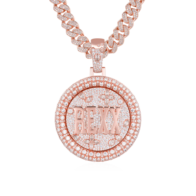 Custom Rotating Disc Pendant - 51mm