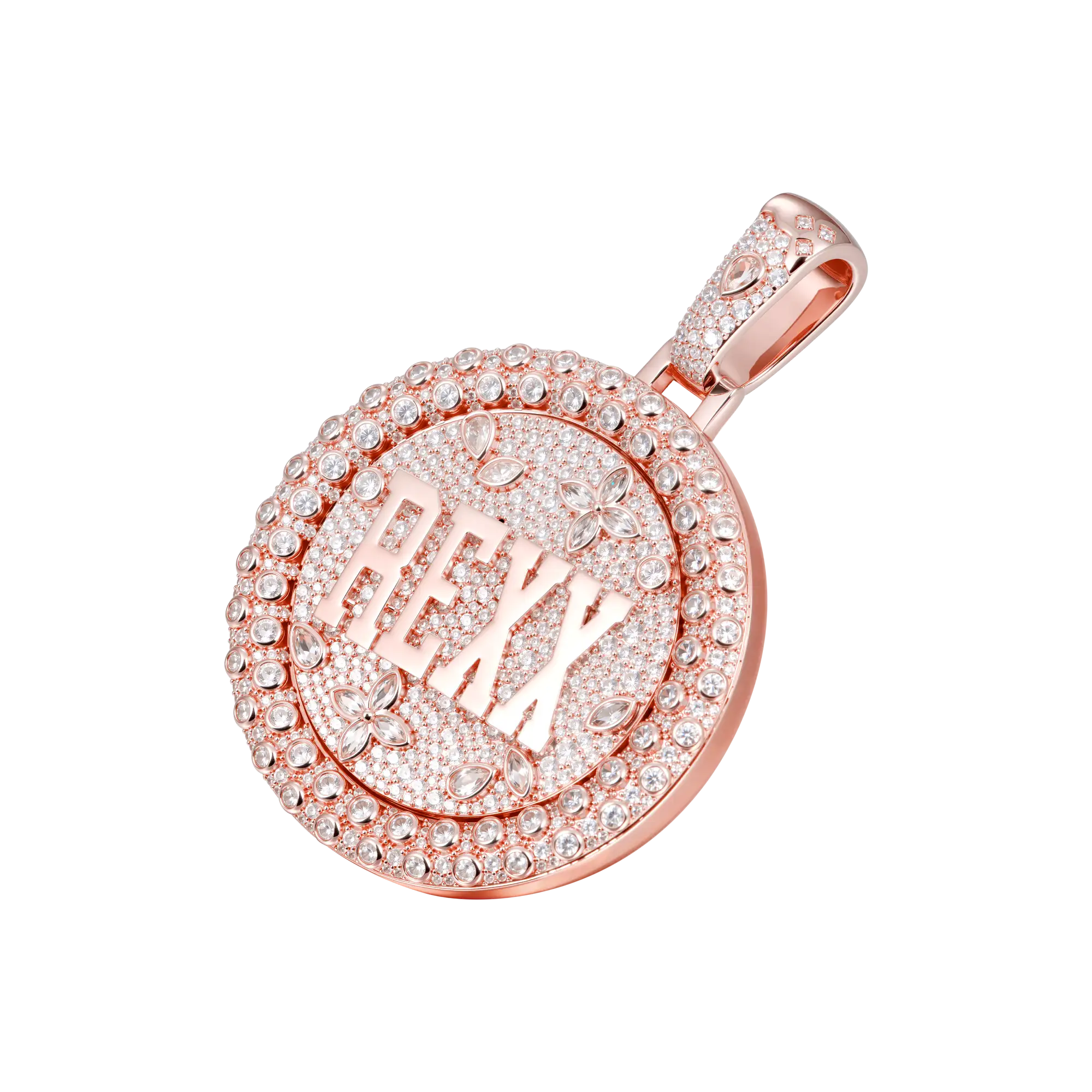 Custom Rotating Disc Pendant - 51mm