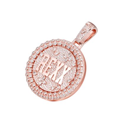 Custom Rotating Disc Pendant - 51mm