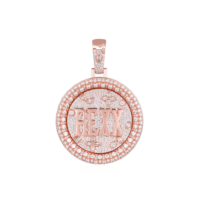 Custom Rotating Disc Pendant - 51mm