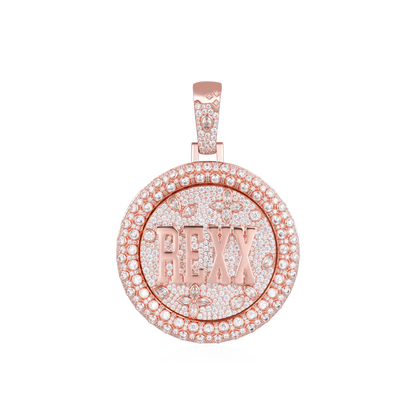 Custom Rotating Disc Pendant - 51mm