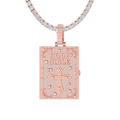 Custom Ice Bible Photo Pendant - 51mm