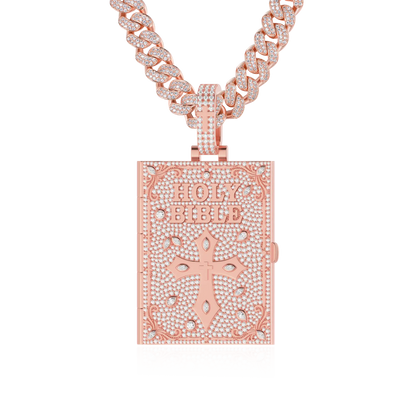 Custom Ice Bible Photo Pendant - 51mm