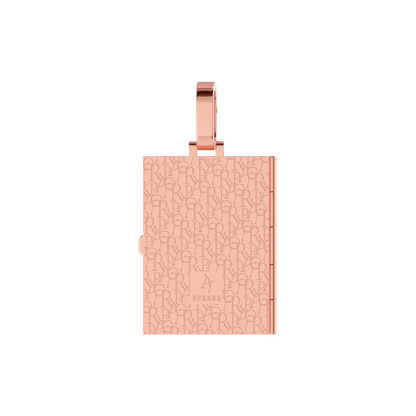 Custom Ice Bible Photo Pendant - 51mm