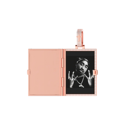 Custom Ice Bible Photo Pendant - 51mm