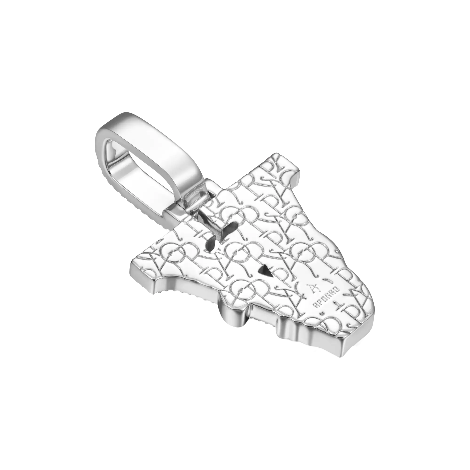 Custom Wave Font Pendant