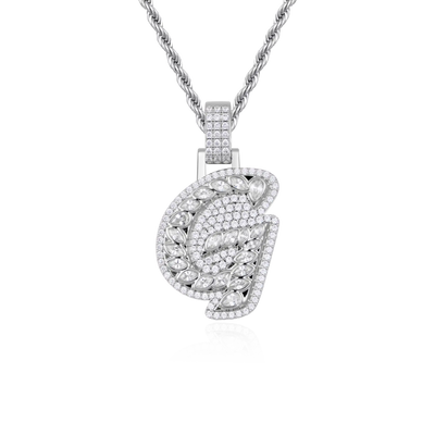 Custom 3D Lucida Font Pendant - 30mm