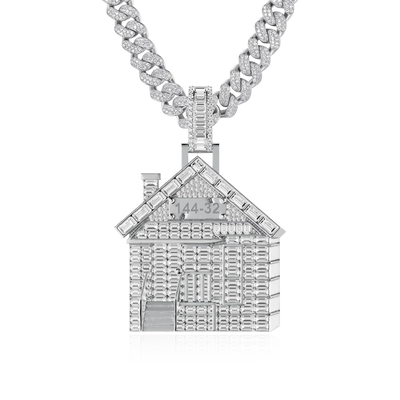 Custom House Photo Pendant