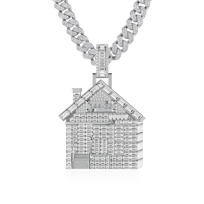 Custom House Photo Pendant
