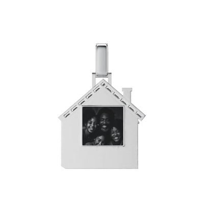Custom House Photo Pendant