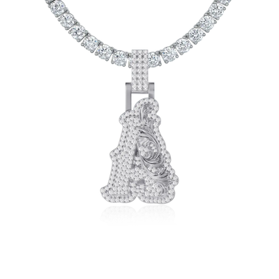 Custom Scroll Script Pendant