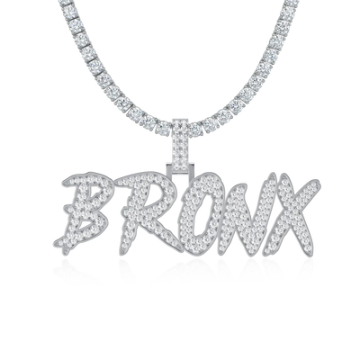 Custom Coke Boys Font Name Pendant