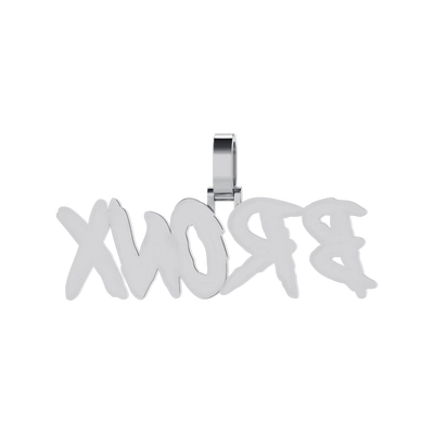 Custom Coke Boys Font Name Pendant