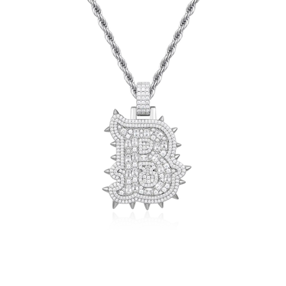 Custom Willow Nail Font Pendant