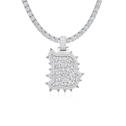 Custom Willow Nail Font Pendant