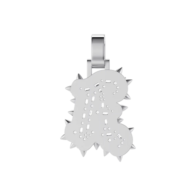 Custom Willow Nail Thorn Font Pendant